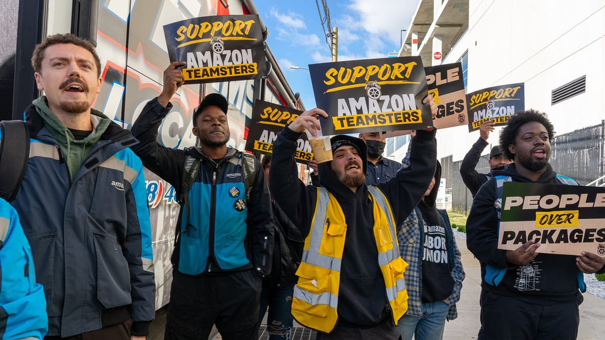 Amazon Teamsters claim victory over retail supergiant's strike retaliation